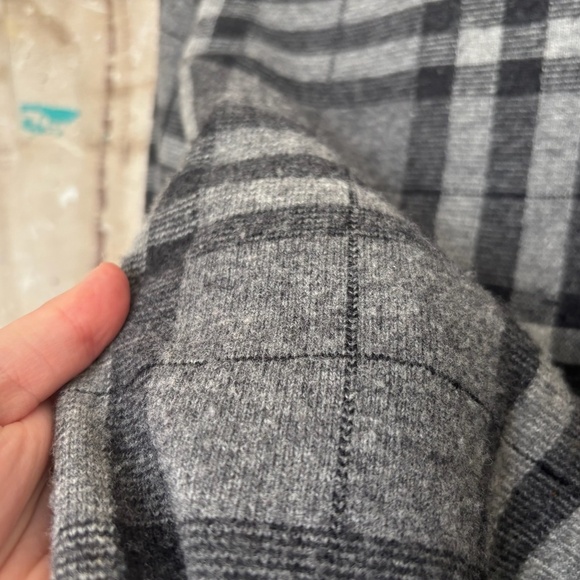 Vintage Burberry Nova Check Wool Sweater - Picture 5 of 5